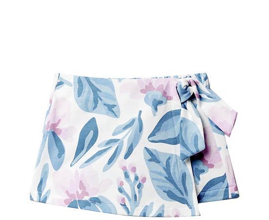 SFERA KIDS Girl Skort Printed White
