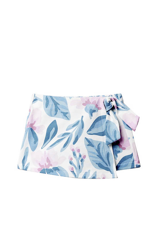 SFERA KIDS Girl Skort Printed White