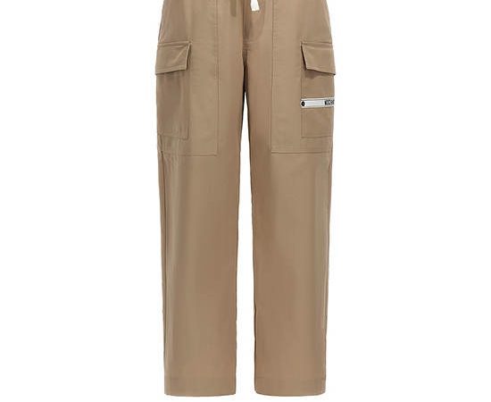 MOSCHINO KID Boy Cargo Trousers Beige