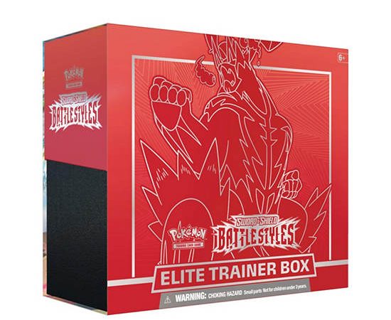 POKEMON TCG Card Game Elite Trainer Box : Battle Style Gigantamax Single Strike Urshifu SAS5