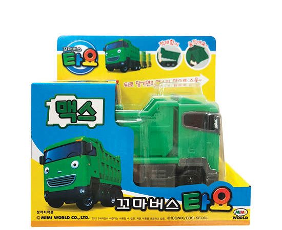 TAYO The Little Bus Vehicle Toy Max Tayo The Little Bus Push and Go Green