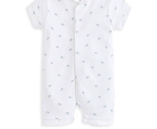 MAMAS & PAPAS Girl Toddler Romper Turtle All Over Print Multi-Color