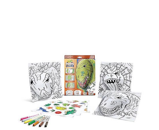 CRAYOLA Activity Set Pops Dinosaurs 3D