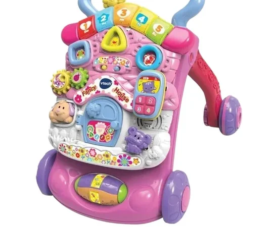 VTECH VT FIRST STEP BABY WALKER PINK