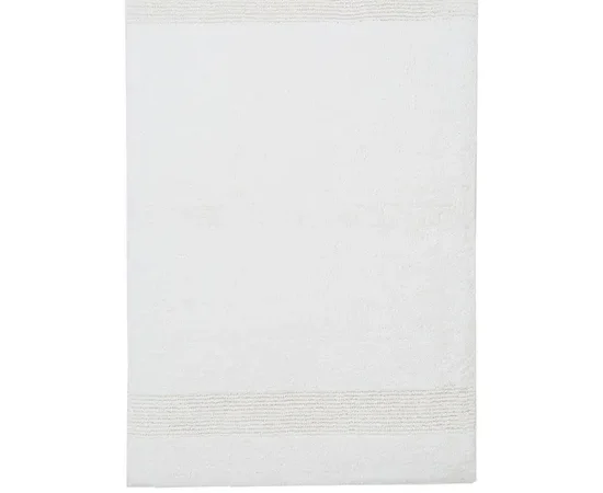 RALPH LAUREN HOME SANDERS - BATH RUG - WHITE  21X34 INCHES