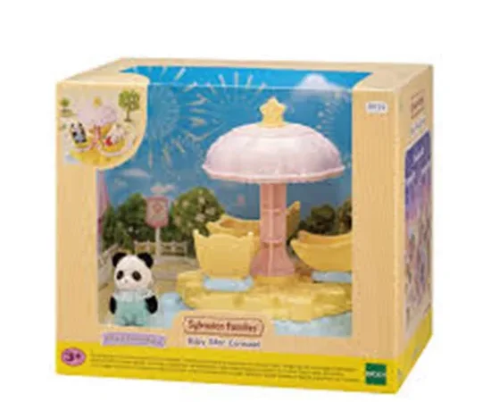 SYLVANIAN FAMILIES Baby Star Carousel 55397 Multi-Color