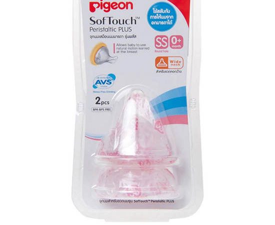 PIGEON จุกนมเสมือน พลัส SS แพ็ค2
