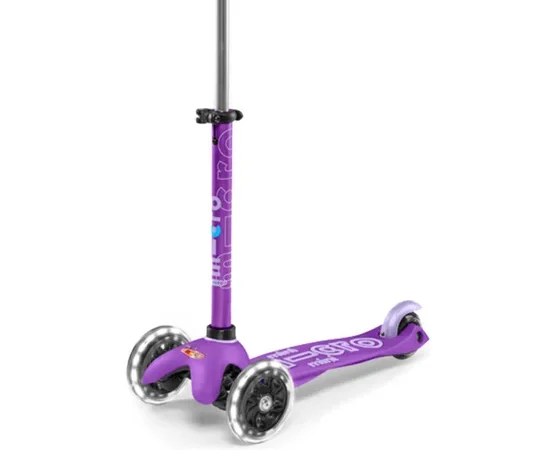 MICRO Scooter Mini Deluxe LED MCMMD141 Purple