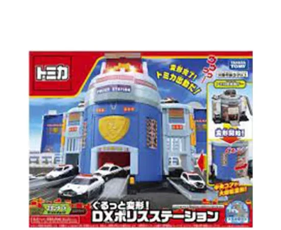 TOMICA_DIECAST Transform! DX Police Station TMTO02177401 Light Blue