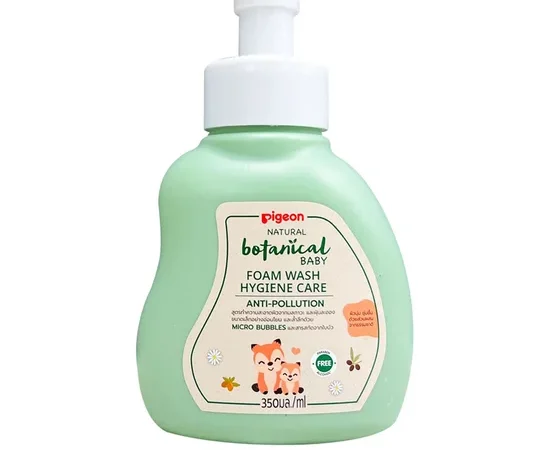 PIGEON Botanical Foam Wash Care 350 mL 5PG0792850600 Transparent