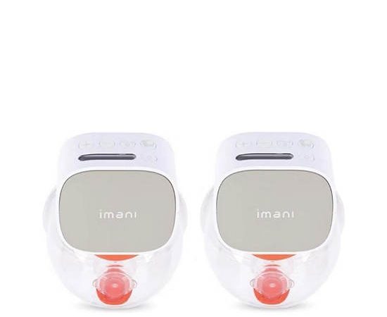 IMANI Wearable Breast Pump With Charging Dock i2Plus Multi-Color