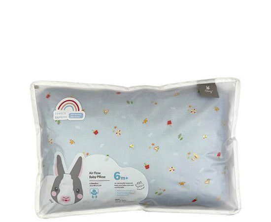 Airy Bedding Infant Pillow for 6 months LB Beach Pattern Multi-Color