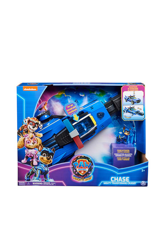 PAW PATROL Toy Movie 2 Chase Deluxe Vehicle Multi-Color