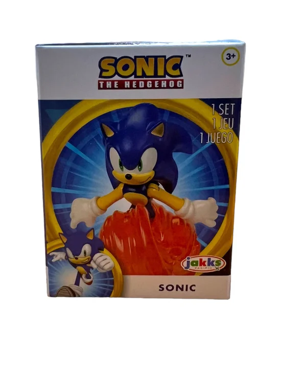 SONIC THE HEDGEHOG Figure Check Lane Sonic 2.5 in Blue