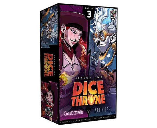 DICE CUP BOARD GAME Dice Throne Season 2 Box 3 - Artificer vs Cursed Pirate