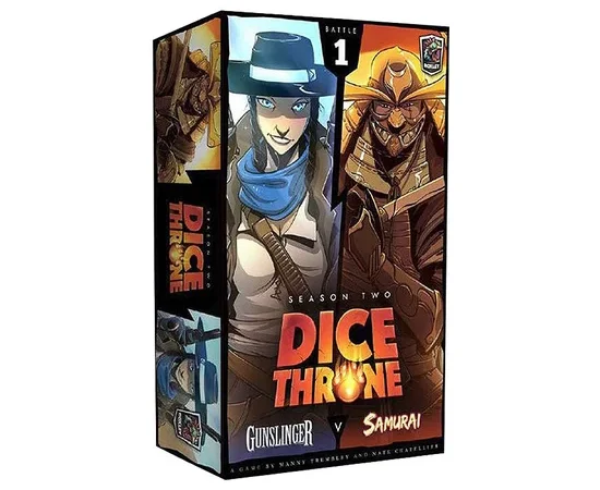 DICE CUP BOARD GAME Dice Throne Season 2 Box 1 - Gunslinger V. Samurai
