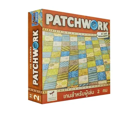 DICE CUP BOARD GAME Patchwork Thai Version