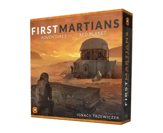 DICE CUP BOARD GAME First Martians: Adventures on the Red Planet