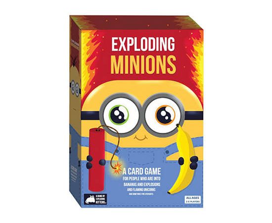 DICE CUP BOARD GAME Exploding Minions