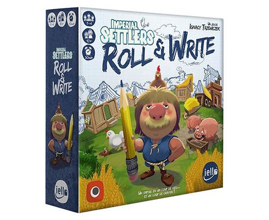 DICE CUP BOARD GAME Imperial Settlers: Roll and Write