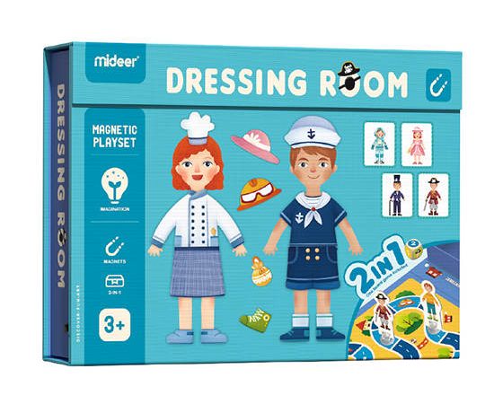 MIDEER Magnets Puzzle Games -Boy&Girl Multicolor