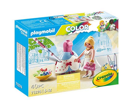PLAYMOBIL PLAYMOBIL COLOR: FASHION SHOW DESIGNER