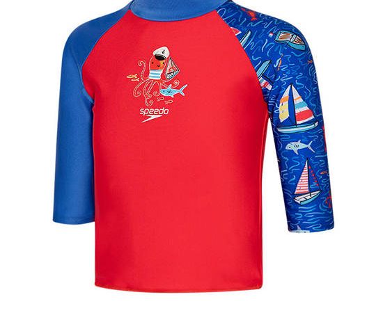 SPEEDO Boys Rushguard Digital Long Sleeve Multi-color_ - SP111SP794DTTH
