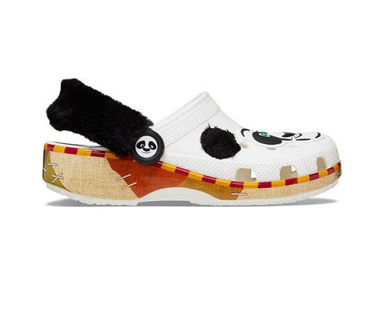CROCS Kids Casual Shoes Kung Fu Panda Classic Clog White - CR024SH198DUTH