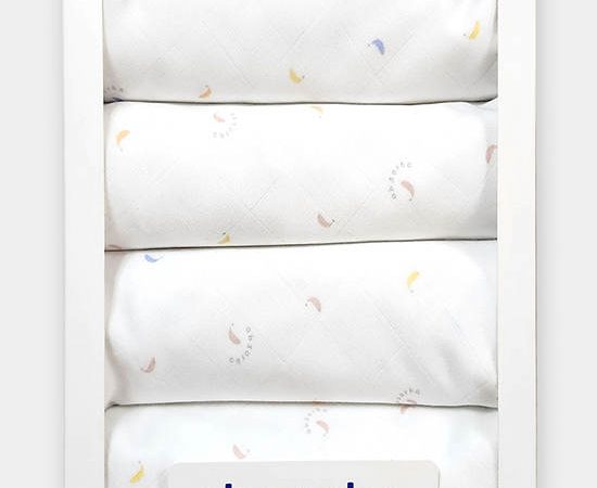 ABSORBA Bamboo Extra Soft Cloth Diaper for Newborns, 30x30 inches, Bamboo Print