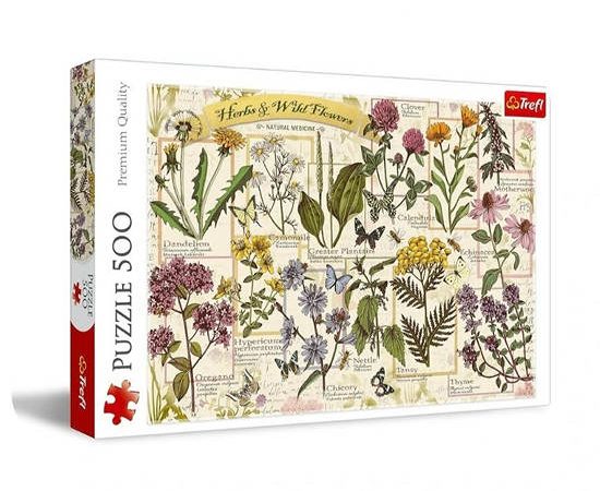 Trefl 500 - Herbarium: Medicinal Herbs