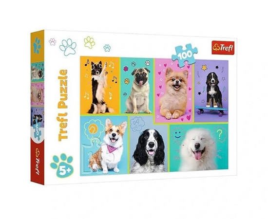 Trefl 100 - In the world of dogs