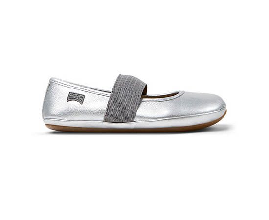 CAMPER Kids Ballerina Shoes Right Kids Grey