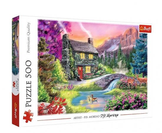 Trefl Jigsaw Puzzle 500 pcs - Mountain idyll