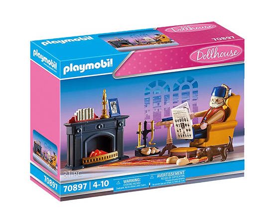 PLAYMOBIL Victorian Lounge with Fireplace