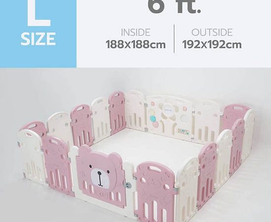 BEBEPLAY Bebeplay Children's playpen  (Robin Bird)  L size 6 Ft.