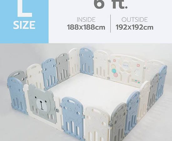 BEBEPLAY Bebeplay Children's playpen  (Robin Bird)  L size 6 Ft.
