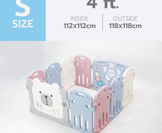 BEBEPLAY Bebeplay Children's playpen  (Robin Bird)  S size 4 Ft.