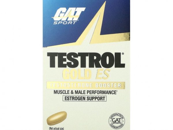 GAT, Testrol Gold ES, средство для повышения уровня тестостерона, 60 таблеток