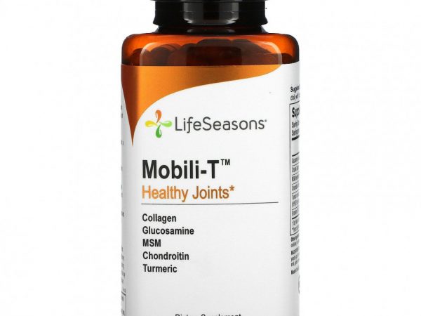 LifeSeasons, Mobili-T, здоровые суставы, 120 капсул