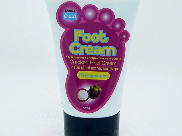 Крем для ног и пяток "Мангостин" 120мл / Banna Mangostine Foot  Heel care cream 120 ml.
