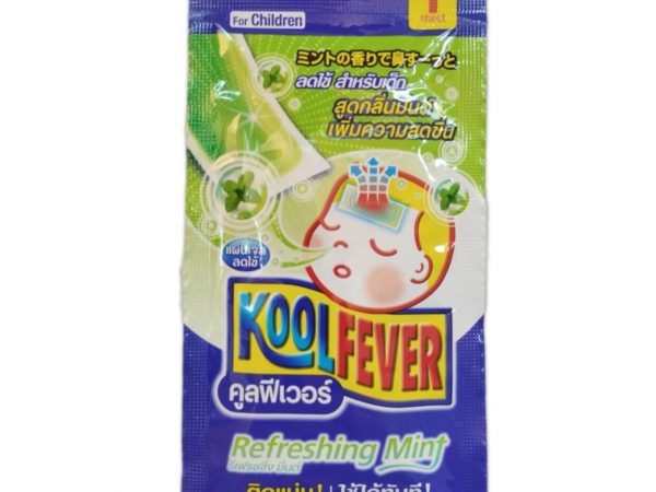Охлаждающий пластырь для детей с ментолом KOOLFEVER Kobayashi – эффективное средство от жара и головной боли